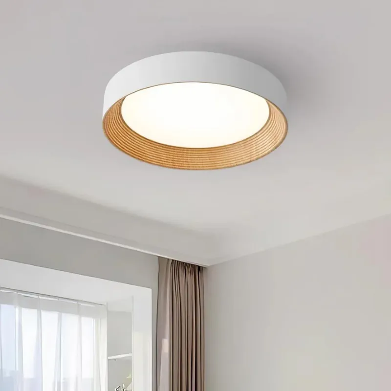 Plafonnier circulaire en acrylique tendance