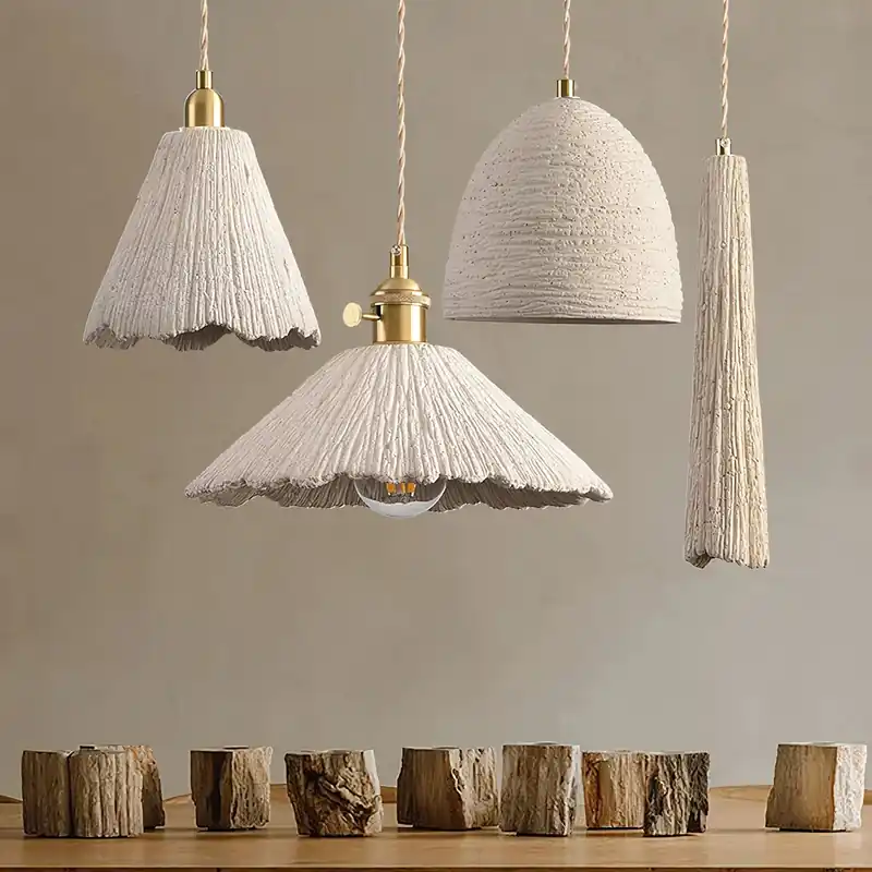 Suspension classique en ciment en forme de cloche