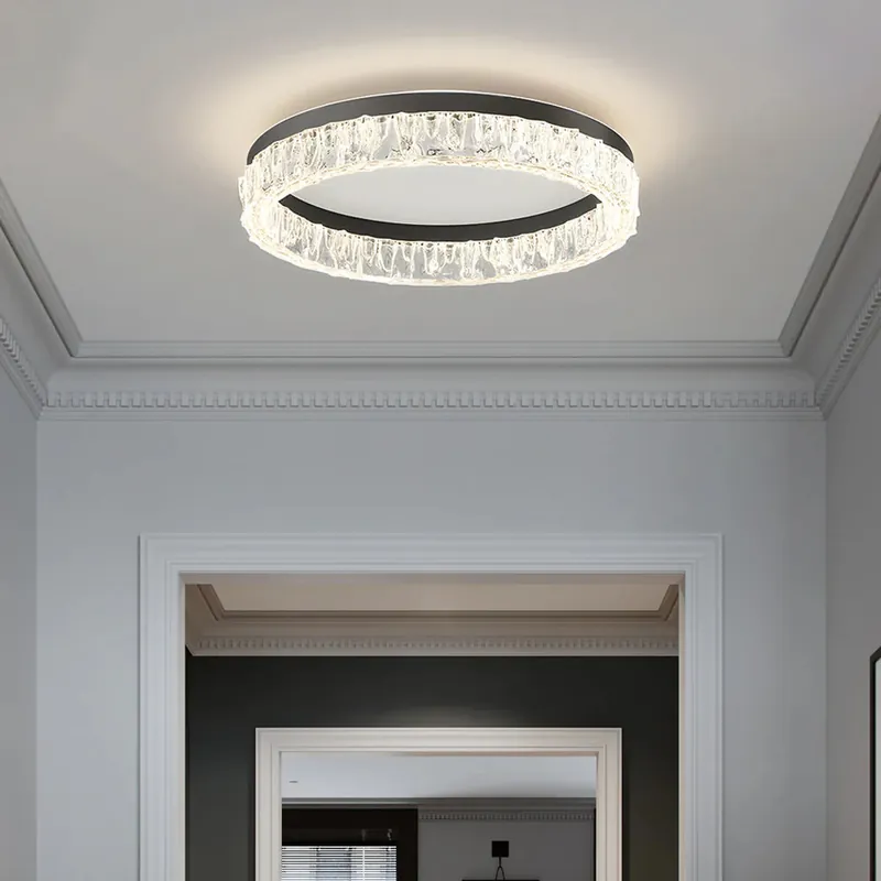 Plafonnier Luxe Rond En Acrylique Tendance