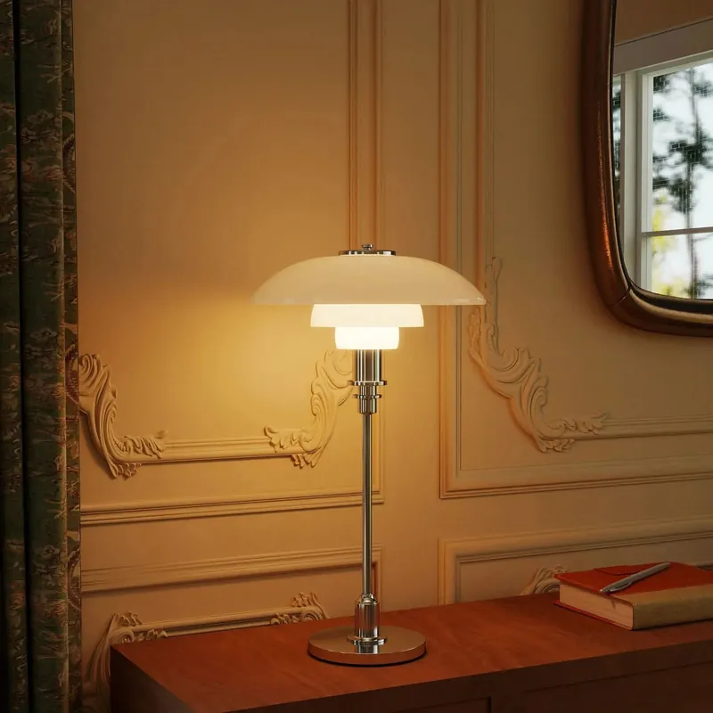 Glarefusion Nordic Creative Retro Tischlampe
