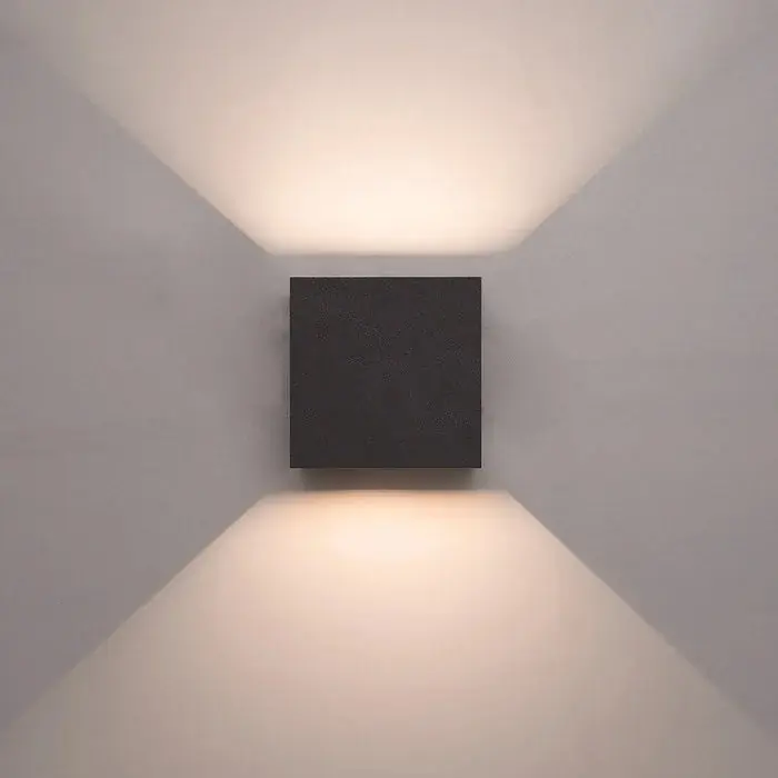 Moderne verstellbare Würfel-LED-Wandleuchte