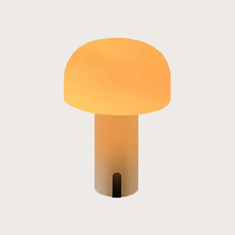 Moderne Pilz-Tischlampe