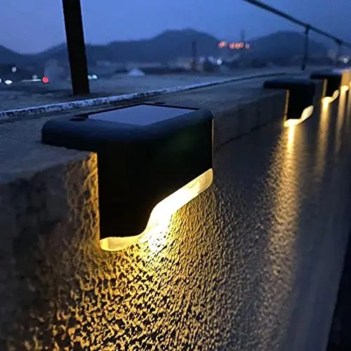Schicke kabellose Solar-LED-Wandleuchte