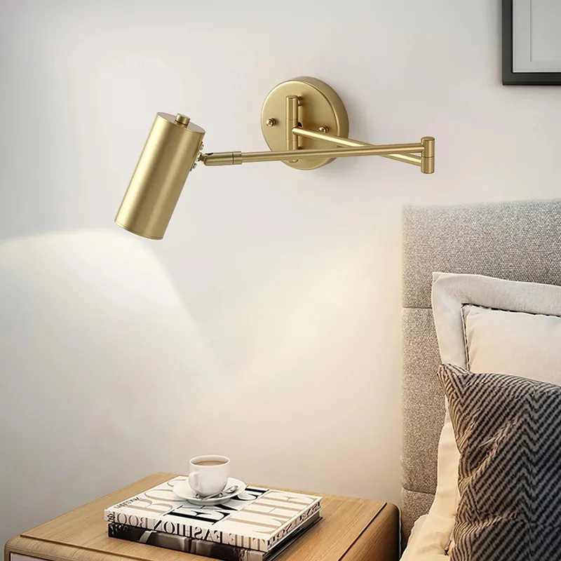 Wandleuchte mit flexiblem Arm
