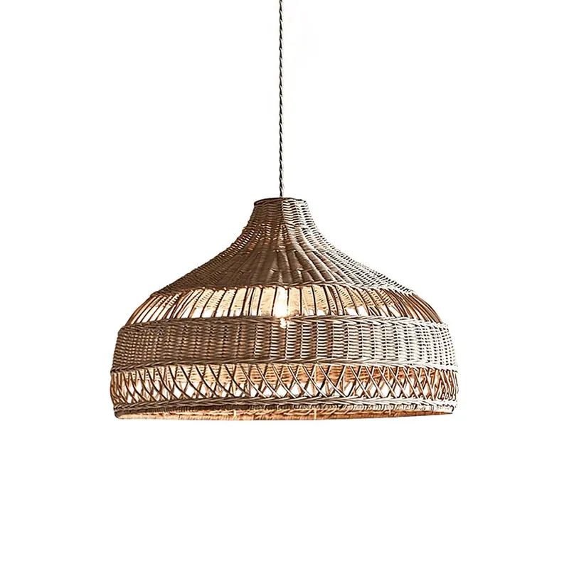 Kuppel-Pendelleuchte „Coastal Weave“.