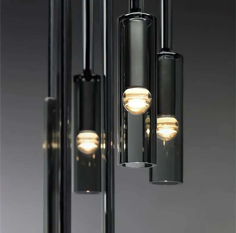 Nordische moderne Glas-Ast-LED-Pendelleuchte