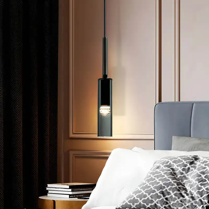 Lampada a sospensione in vetro minimalista postmoderna