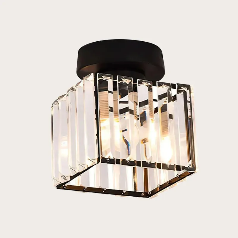 GlareFusion Modern Nordic Crystal Glass LED-taklampa