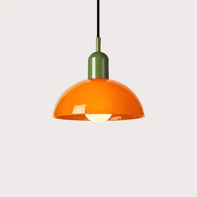 Färgglad skål taklampa