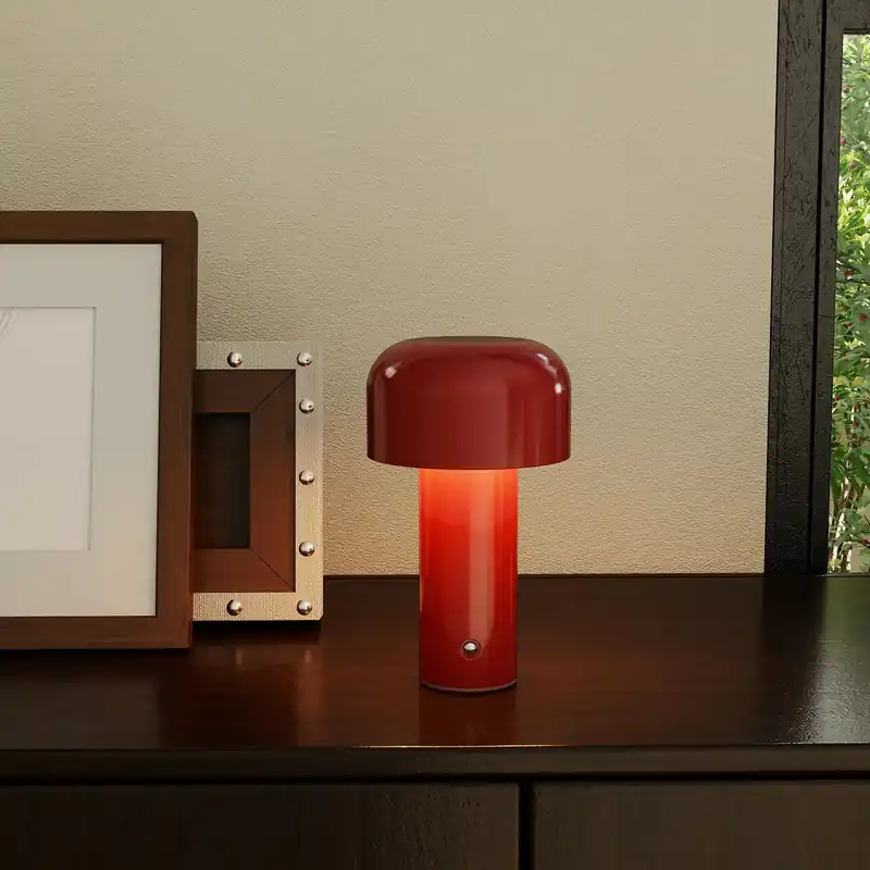 Kreativ enkel svampbordslampa