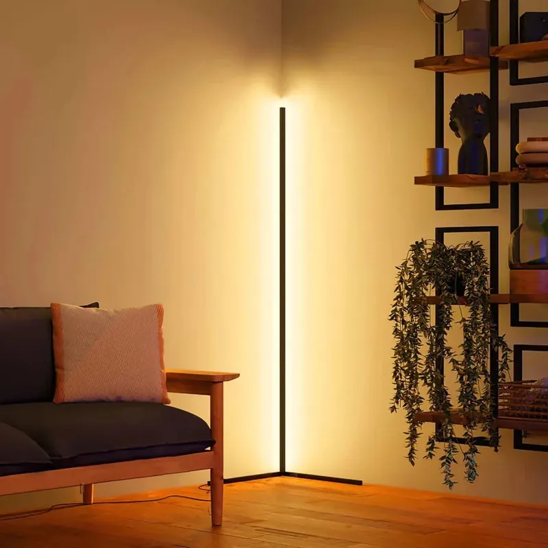Modern Enkel LED-golvlampa