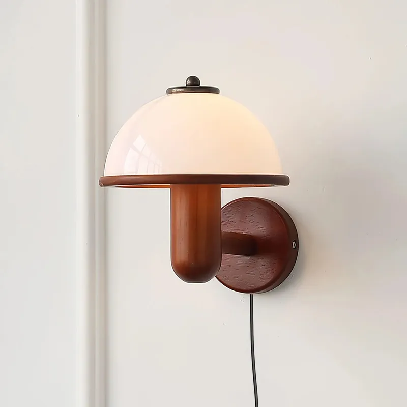 Klassisk Woodland Cap Akryl vägglampa