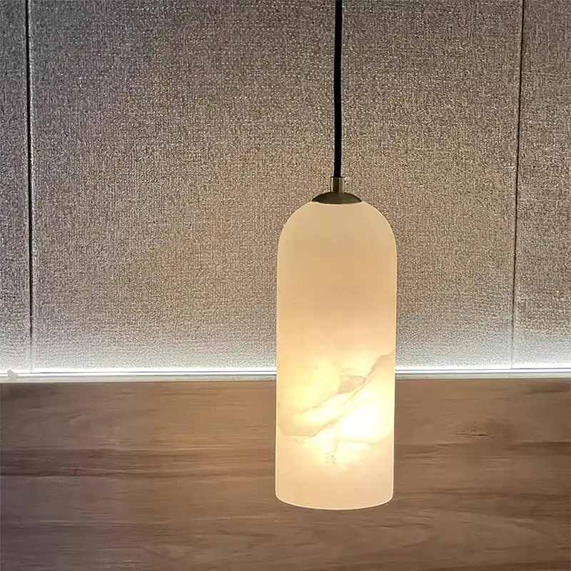 Modern kapselmarmor taklampa