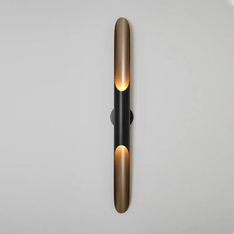 Modern Tube Aluminium vägglampa