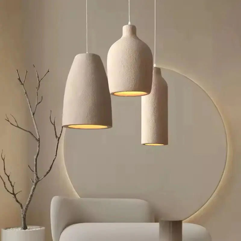 Modern Serenity cylindrisk pendellampa i resin