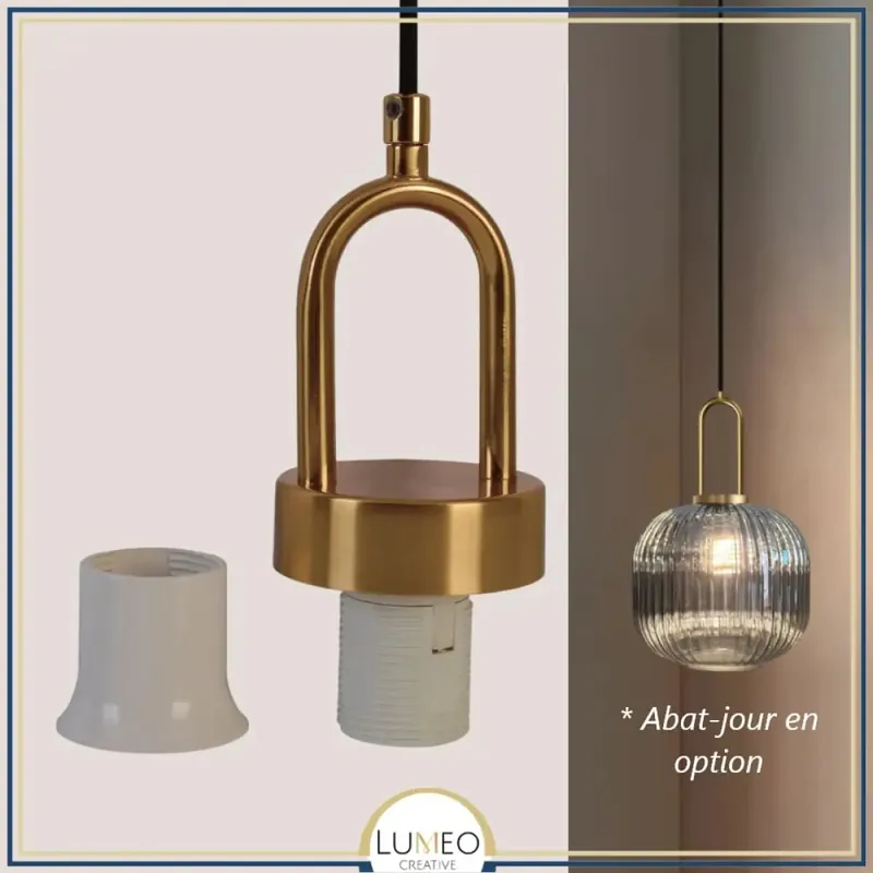 Support de suspension Lumeo avec douille intégrée
