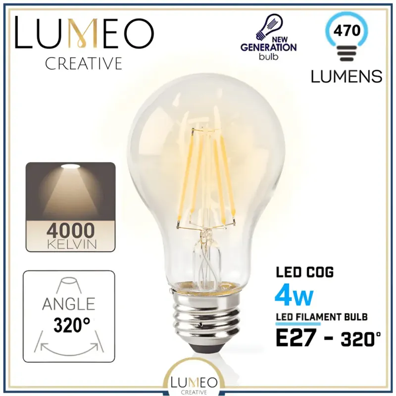 LED-Glühbirne - E27 | 4W